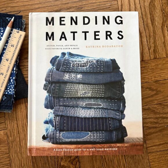 Mending Matters Book + Sewing Kit - NEW - Picture 2 of 3